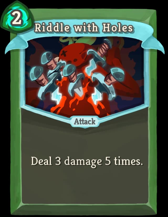 Riddle with Holes